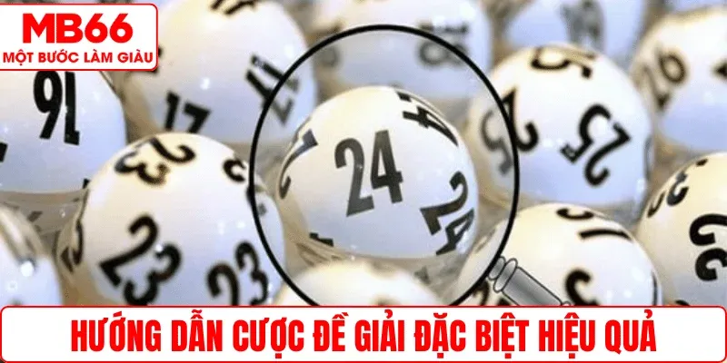 Hướng dẫn cược đề giải đặc biệt hiệu quả
